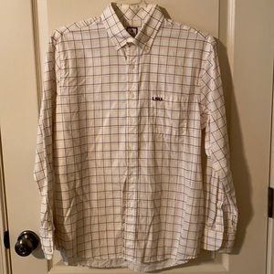 LSU Button Down size Medium